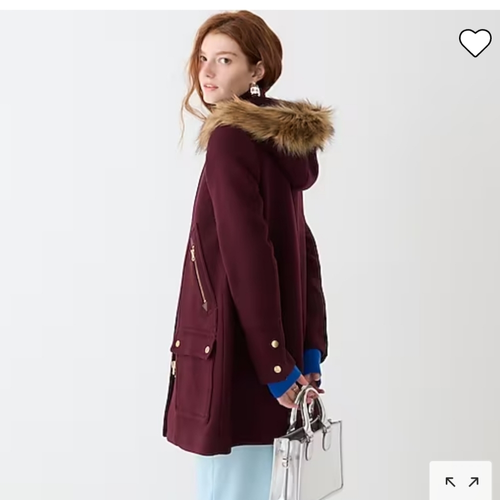 J Crew Stadium Cloth Parka - Picture 2 of 11